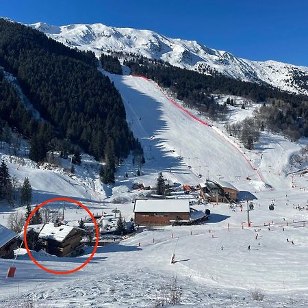 Meribel Centre La Chaudanne, Real Ski In And Out, 3 Bedrooms 2 Bathrooms Newly Renovated, Chalet L'Eperviere エクステリア 写真