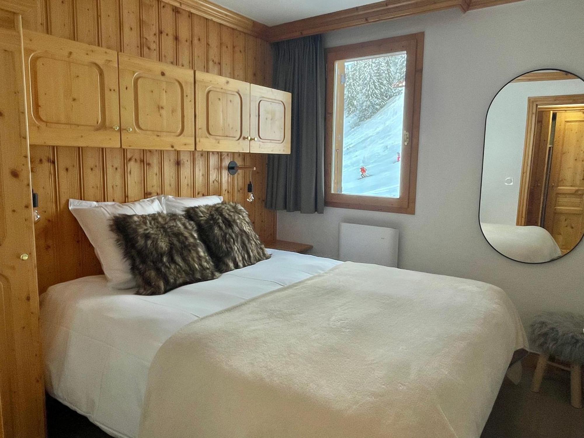 Meribel Centre La Chaudanne, Real Ski In And Out, 3 Bedrooms 2 Bathrooms Newly Renovated, Chalet L'Eperviere エクステリア 写真